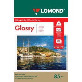 Ֆոտոթուղթ փայլուն Lomond A4, 85 գ/մ2, 500 թերթ, 0102146