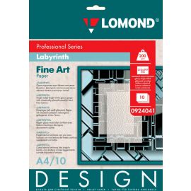 Lomond Fine Art Paper Design Labyrinth Glossy A4, 200g/m2, 10 sheets, 0924041