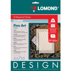 Lomond Fine Art Paper Design Leather Glossy A4, 200g/m2, 10 sheets, 0918041